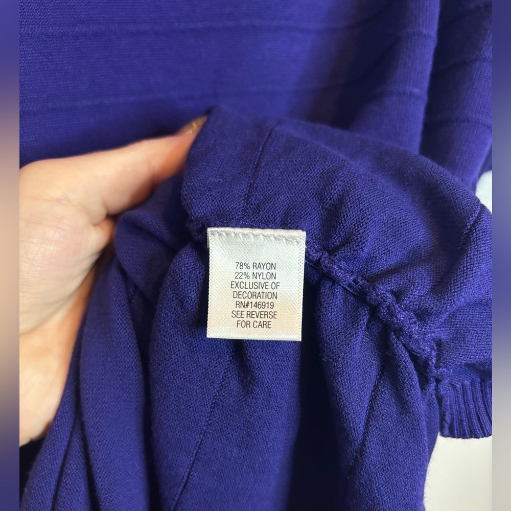 Apt. 9 Short Sleeve Sweater - Picture 6 of 6